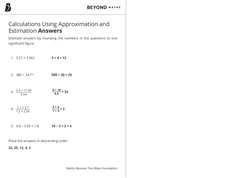 (https://www.twinkl.co.uk/resources/keystage3-ks3/keystage3-ks3-maths)Maths Revision Test Bites Foundation
Calculations Usin