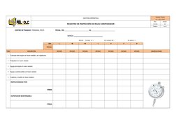 Inspección de Reloj Comparador | PDF