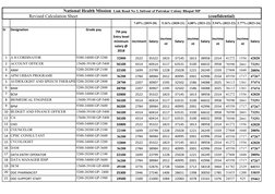 NHM Salary Structure and Increments 2025 | PDF | Wages And Salaries ...