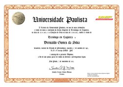 Universidade Paulista
A Reitora da Universidade Paulista, no uso de suas atribuições
e tendo em vista a conclusão do Curso Su