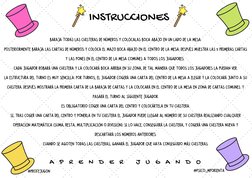 @PSICO_MPORIENTA

BARAJA TODAS LAS CHISTERAS DE NÚMEROS Y COLÓCALAS BOCA ABAJO EN UN LADO DE LA MESA.
POSTERIORMENTE BARAJA L