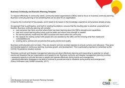 Business Continuity Planning Template | PDF | Scenario Planning | Risk