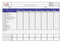 FSST- MET-006
CHECK LIST DE GENERADOR ELÉCTRICO
Fecha:10-03-2022
Aprobado por: GG
EMPRESA:
MARCA:
CONTRATISTA:
CÓDIGO/SERIE: