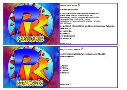 OUÇA o texto abaixo.
O homem das gotinhas
O cientista russo naturalizado norte-americano
Albert Sabin (1906-1993) tornou-se u