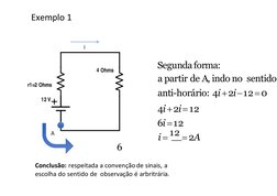 Exemplo 1
Segundaforma:
a partir de A, indo no sentido
anti-horário: 4i2i120
4i2i12
6i 12
i 12 2A
A
i
6
Conclusão: re