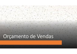 Orçamento de Vendas
