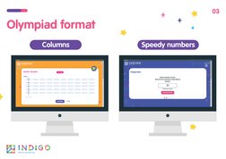 Columns
Speedy numbers
Olympiad format
03
