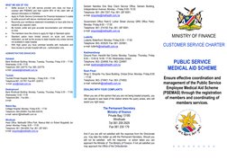Psemas Form.pdf PSEMAS Medical Aid Overview and Guidelines | PDF | Hospital | Employment