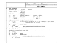 PAGE         
DQ. NO:  
JOB NO:
DATE:
DESIGNED BY:
  
CHECKED BY:
  
REV NO:
REV DATE:
DESCRIPTION :
A.
Basic Assumptions:
We