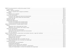 95ZV Funcionamiento y estructura grupo motriz ...............................................................................