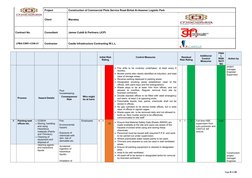 Project
Construction of Commercial Plots Service Road Birkat Al-Awamer Logistic Park
Client
Manateq
Contract No.
Consultant
J