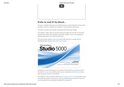 Studio 5000 Logix Emulate Overview | PDF | Programmable Logic ...
