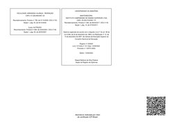 FACULDADE UNINASSAU ALIANÇA - REDENÇÃO
CNPJ: 07.228.846/0001-22
Recredenciamento: Portaria n° 790, de 01/10/2020, DOU nº 53,