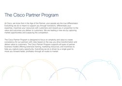 Cisco Partner Program Overview 2023 | PDF | Cloud Computing | Sales
