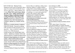 Advanced Medical Coding Case Studies | PDF | Public Services | Medical ...