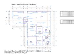 Planos de Drywall para Construcción | PDF