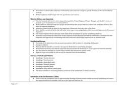 FAPA System Installation Method Statement | PDF | Personal Protective ...