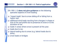 Eurocode 1: Snow Loads Overview | PDF | Snow | Roof