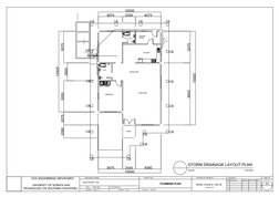 Storm Drainage Layout Plan | PDF | Plumbing | Hydraulics