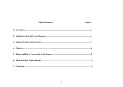 Exit Exam Blueprint for English Graduates | PDF | Linguistics | English ...