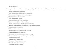Exit Exam Blueprint for English Graduates | PDF | Linguistics | English ...