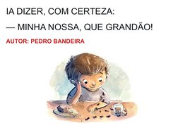 Poema "Pontinho de Vista" de Pedro Bandeira | PDF