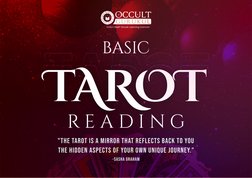 india’s best* occult learning institute
Tarot
Tarot
Tarot
Tarot
Basic
R e a d i n G
"The tarot is a mirror that reflects back