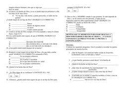 ningún esfuerzo humano, sino que es algo que __________________ 
hizo en usted
26. Al nacer a la familia de Dios, ya no se pu