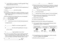 b. ¿Cómo sabemos que Guillermo no estaba arrepentido? Porque 
aunque sintió pesar no llevó una 
_____________________________