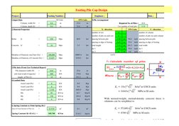 Footing Pile Cap Design Specifications | PDF | Deep Foundation | Column