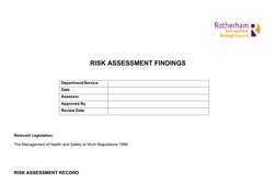 Asbestos Risk Assessment Template | PDF | Asbestos | Risk