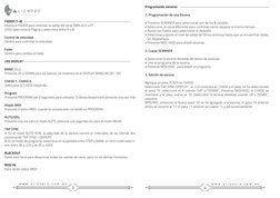 3
w w w . a l i e n p r o . c o m . m x
4
w w w . a l i e n p r o . c o m . m x
FADER (1-8)
Mueva el FADER para controlar la