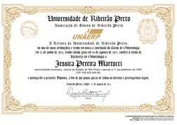 A autenticidade deste documento pode ser conferida no endereço
eletrônico:https://diplomadigital.unaerp.edu.br/consultar.html