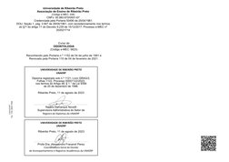 U N A E R P 
T e l . :   ( 1 6 )   3 6 0 3 - 7 0 0 0 
C u r s o   d e 
O D O N T O L O G I A 
(Código e-MEC: 5623)
R e c o n