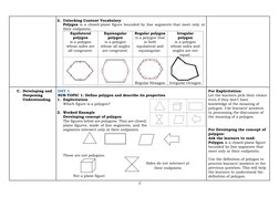 Grade 7 Math: Polygons Lesson 1 | PDF | Polygon | Circle