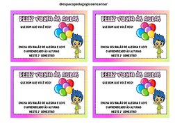 Encha seu balão de Alegria e LEVE 
O APRENDIZADO ÀS ALTURAS 
neste 2º semestre!
 Encha seu balão de Alegria e LEVE 
O APREND