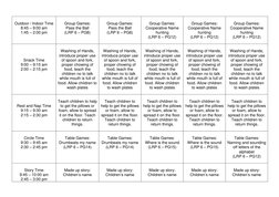 K2 Session Plan.pdf Pre-K2 Session Plan: Quarter 1 Activities | PDF | Pillow | Language ...