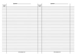 Examination Answer Sheet Guidelines | PDF | Books