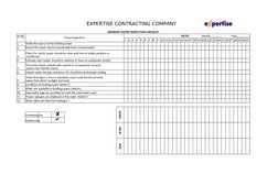 Drinking Water Inspection Checklist | PDF