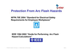 ETAP Arc Flash Study Procedure Guide | PDF | Electric Arc | Electrical ...