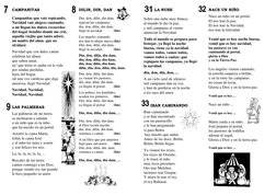 CAMPANITAS 
 
Campanitas que vais repicando,  
Navidad vais alegres cantando,  
a mi llegan los dulces recuerdos  
del hogar