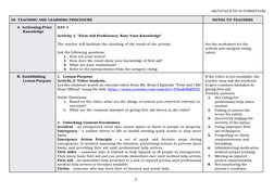 Grade 7 First Aid Lesson Plan | PDF | First Aid | Diseases And Disorders