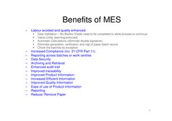 5
–
Labour avoided and quality enhanced

Data Validation – No Blanks (Fields need to be completed to allow process to contin