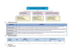 Plan Anual de Tutoría 2025 Secundaria | PDF | Aprendizaje | Evaluación