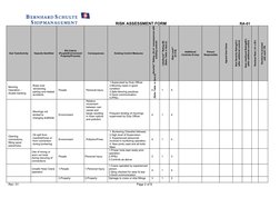 Bunkering Operations Risk Assessment | PDF | Fuel Oil | Risk Assessment