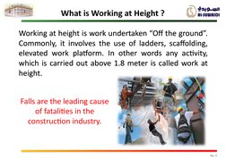 Working at Height Safety Training Guide | PDF | Personal Protective ...
