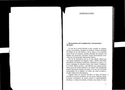 INTRODUCCIÓN
1. Hennenéutica de la implicación y hennenéutica
del límite
El tono de la actual filosofía es gris, anodino