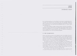 CHAPTER 
ONE 
INTRODUCTION 
Environmental engineering has been defined as the branch of engineering tha t is 
concerned with