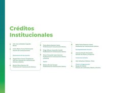 5
John Jairo Arboleda Céspedes
Rector
Carlos Mario Guisao Bustamante 
Director de Comunicaciones
Elaboración del documento:
A