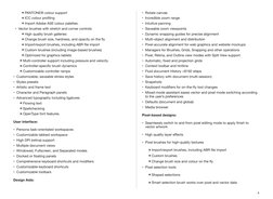 ๏PANTONE® colour support
๏ICC colour profiling
๏Import Adobe ASE colour palettes.
• Vector brushes with stretch and corner con